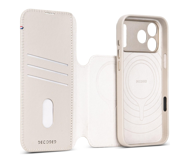 Decoded Leather Detachable Wallet do iPhone 18 Pro MagSafe (taupe) - 1586673 - zdjęcie 6